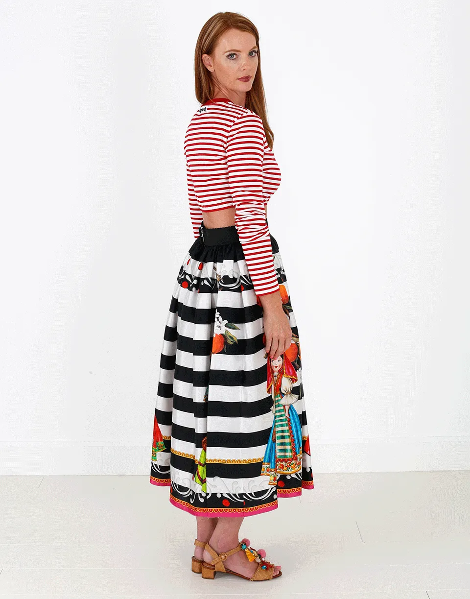 Striped Skirt