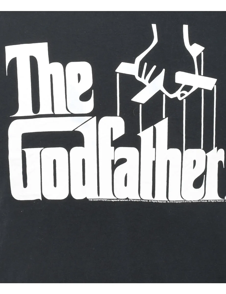 The God Father Printed T-shirt - M