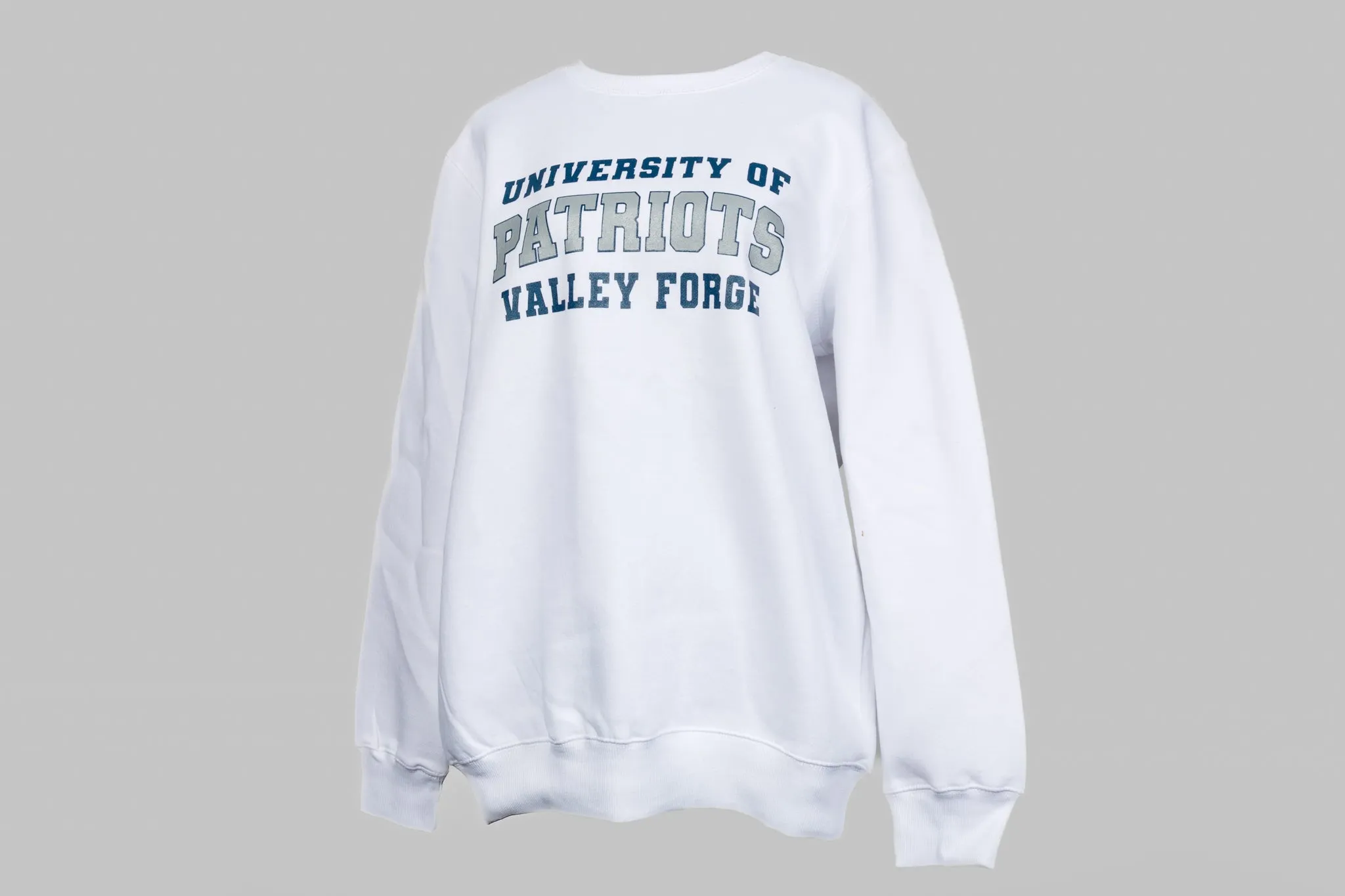 ThreadFast Crewneck Sweatshirt (White)