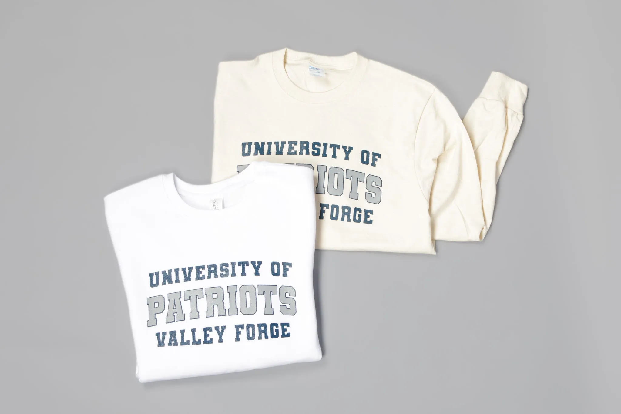 ThreadFast Crewneck Sweatshirt (White)