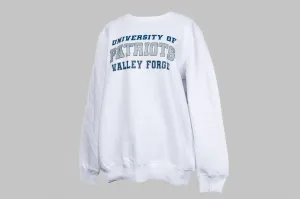 ThreadFast Crewneck Sweatshirt (White)