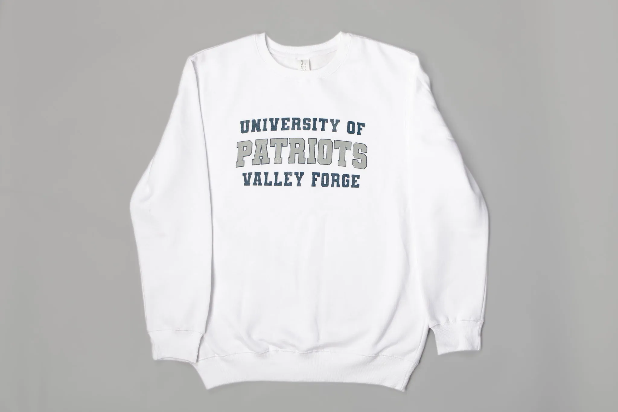 ThreadFast Crewneck Sweatshirt (White)