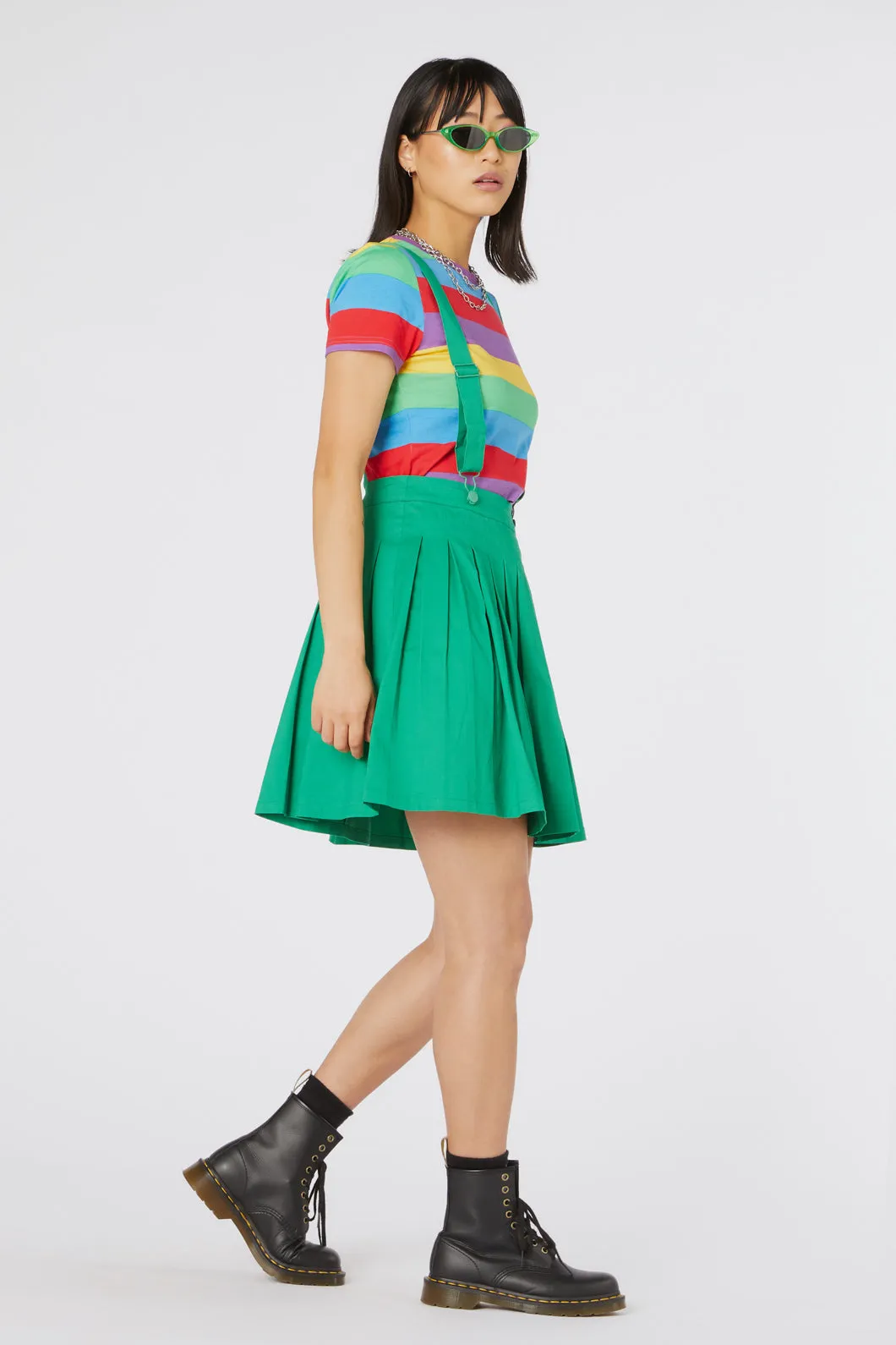 Time Out Pleated Twill Pinny