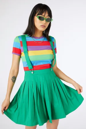 Time Out Pleated Twill Pinny