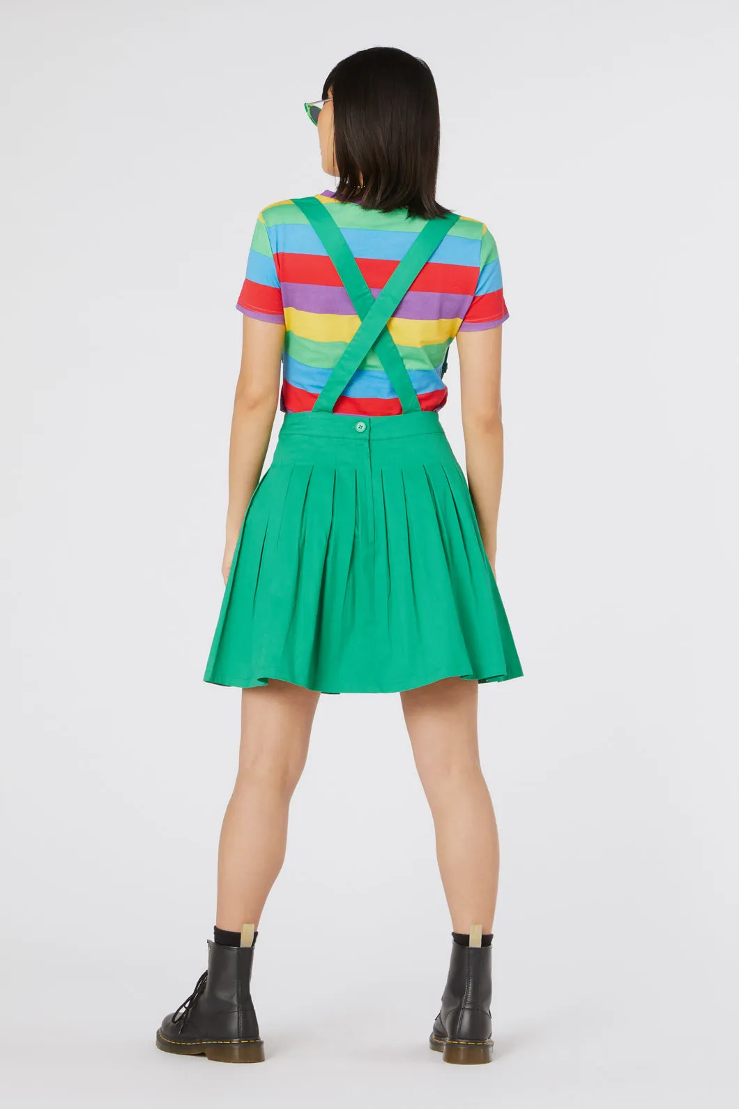 Time Out Pleated Twill Pinny
