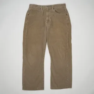 Vintage Beige Levi Cordoury Pants (32 x 27)