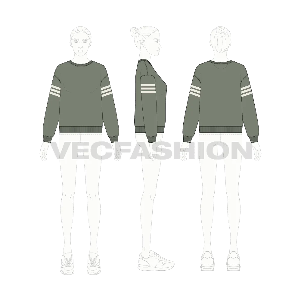 Women's Lose Fit Sweatshirt