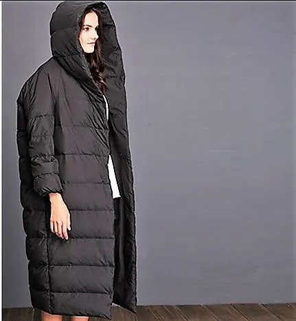 Women's Winter Thick Warm Cotton Long Parka