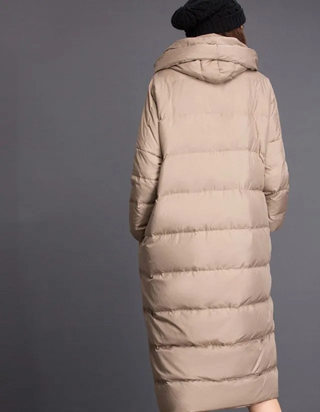 Women's Winter Thick Warm Cotton Long Parka