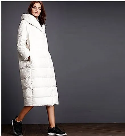 Women's Winter Thick Warm Cotton Long Parka