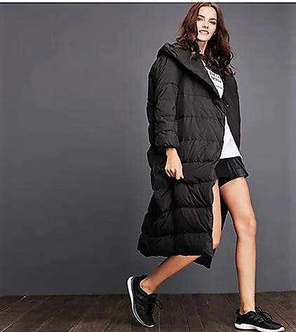 Women's Winter Thick Warm Cotton Long Parka