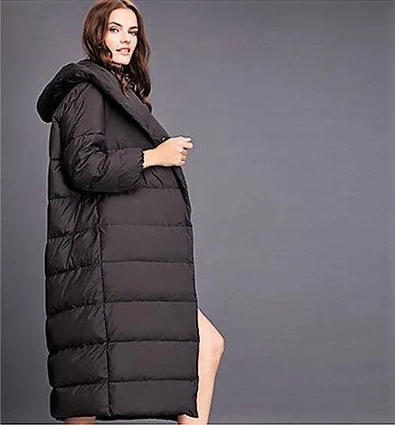 Women's Winter Thick Warm Cotton Long Parka