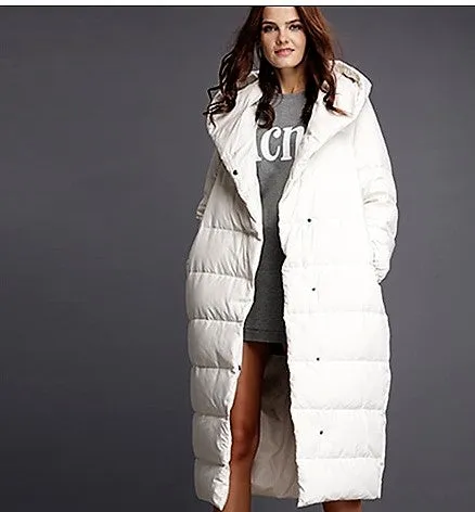 Women's Winter Thick Warm Cotton Long Parka
