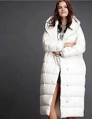 Women's Winter Thick Warm Cotton Long Parka