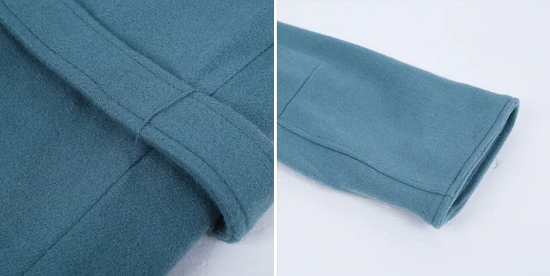 Women's Winter Wool Blend Long Coat