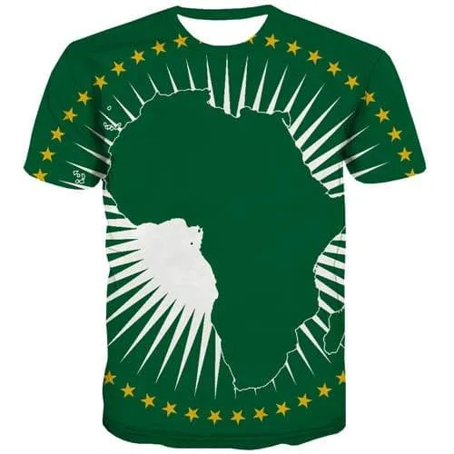 World Map T shirts Men Europe Shirt Print Graffiti Tshirts Casual Green Tshirts Novelty Harajuku Tshirt Anime Short Sleeve