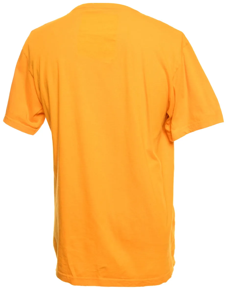 Yellow Printed T-shirt - L