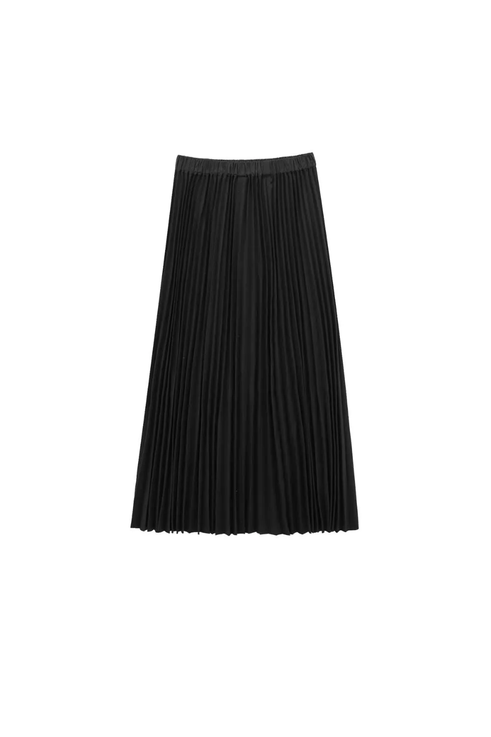 ‘Zoe’  Mid-Length Pleated Skirt